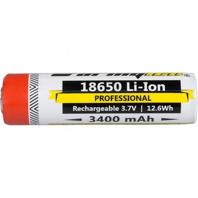 Аккумулятор ARMYTEK 18650 LI-ION 3400 МАЧ A00201 Аккумулятор ARMYTEK 18650 LI-ION 3400 МАЧ A00201