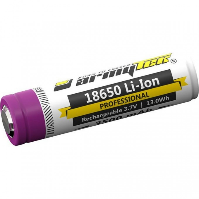Аккумулятор ARMYTEK 18650 LI-ION 3500 МАЧ A00205 Аккумулятор ARMYTEK 18650 LI-ION 3500 МАЧ A00205