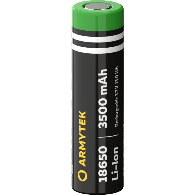 Аккумулятор ARMYTEK 18650 LI-ION 3500 МАЧ A03202 Аккумулятор ARMYTEK 18650 LI-ION 3500 МАЧ A03202