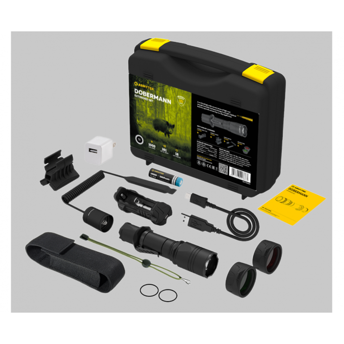 Набор для охоты ARMYTEK DOBERMANN EXTENDED SET WHITE F02005C Набор для охоты ARMYTEK DOBERMANN EXTENDED SET WHITE F02005C